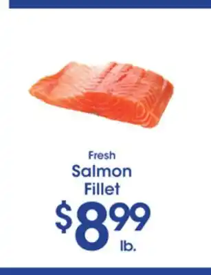Price Rite Fresh salmon fillet offer