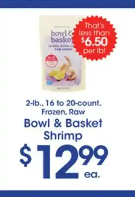 Price Rite Bowl & basket shrimp offer