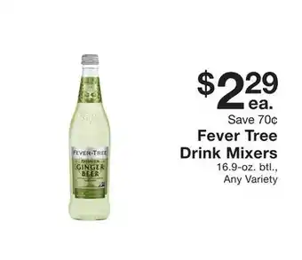 Fairway Store Market Fever tree drink mixers offer