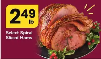 ACME Select spiral sliced hams offer
