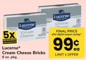 ACME Lucerne cream cheese bricks offer