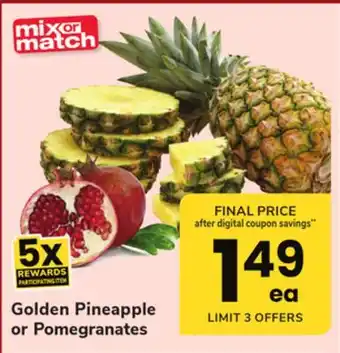 ACME Golden pineapple or pomegranates offer