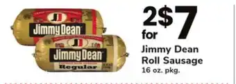 ACME Jimmy dean roll sausage offer