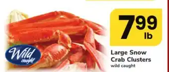 ACME Large snow crab clusters offer