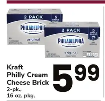 ACME Kraft philly cream cheese brick offer
