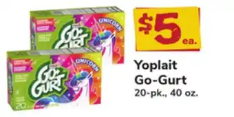 ACME Yoplait go-gurt offer