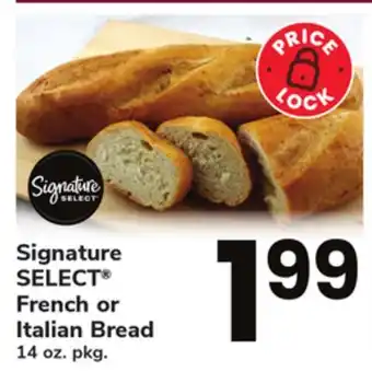 ACME Signature select french or italian bread offer