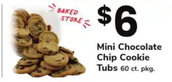 ACME Mini chocolate chip cookie tubs offer