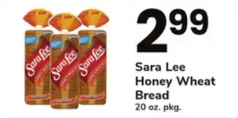 ACME Sara lee honey wheat bread offer