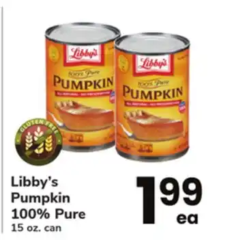 ACME Libby's pumpkin 100% pure offer