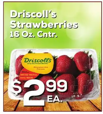 DeCicco & Sons Driscoll's strawberries offer