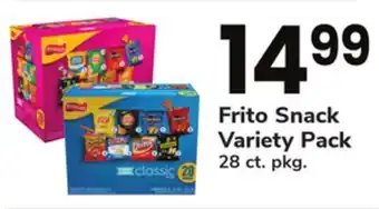 ACME Frito snack variety pack offer