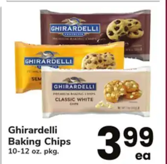 ACME Ghirardelli baking chips offer