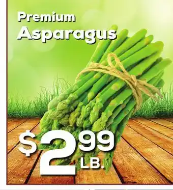DeCicco & Sons Premium asparagus offer
