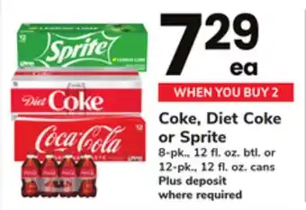 ACME Coke, diet coke or sprite offer