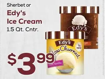 DeCicco & Sons Edy's ice cream offer