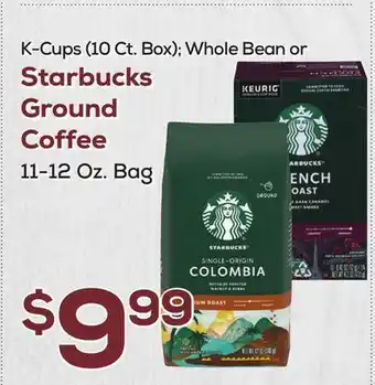 DeCicco & Sons Starbucks ground coffee offer