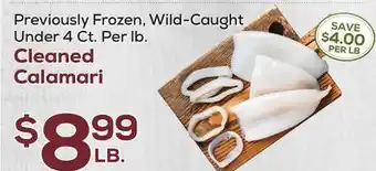 DeCicco & Sons Cleaned calamari offer