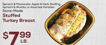 DeCicco & Sons Stuffed turkey breast offer