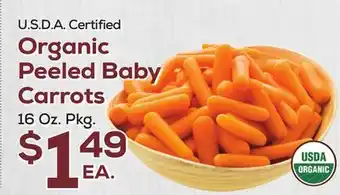 DeCicco & Sons Peeled baby carrots offer