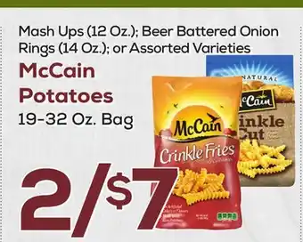 DeCicco & Sons Mccain potatoes 19-32 oz. bag offer