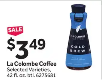 Stop&Shop La colombe coffee offer