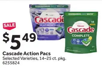 Stop&Shop Cascade action pacs offer