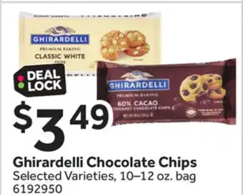 Stop&Shop Ghirardelli chocolate chips offer