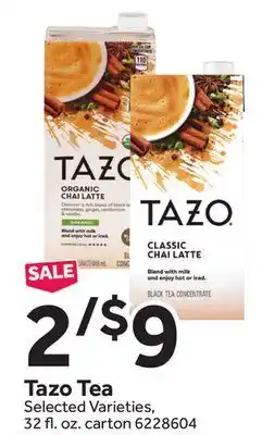 Stop&Shop Tazo tea offer