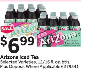 Stop&Shop Arizona iced tea offer