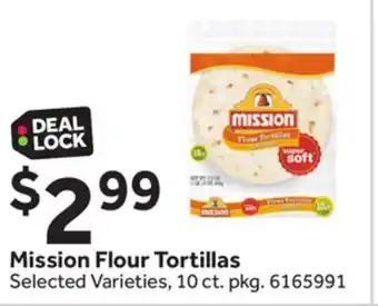 Stop&Shop Mission flour tortillas offer