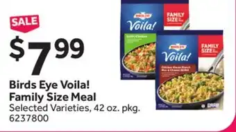 Stop&Shop Birds eye voila! family size meal offer