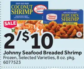 Stop&Shop Johnny seafood breaded shrimp offer