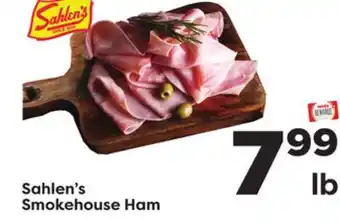Weis Markets Sahlen's smokehouse ham offer