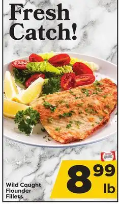 Weis Markets Wild caught flounder fillets offer