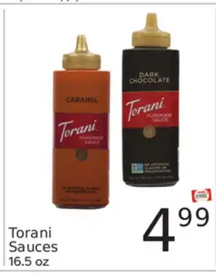 Weis Markets Torani sauces offer