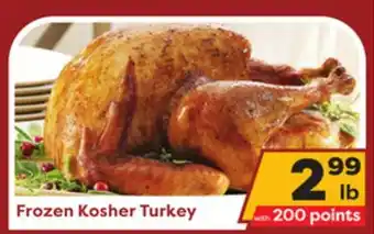 Weis Markets Frozen kosher turkey offer