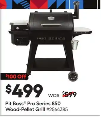 Lowe's Pit boss pro series 850 wood-pellet grill offer