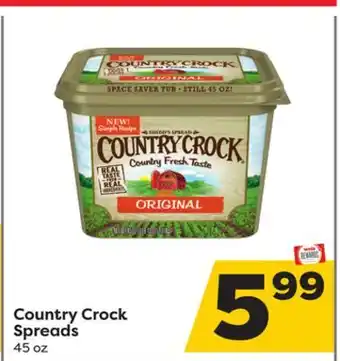 Weis Markets Country crock spreads offer