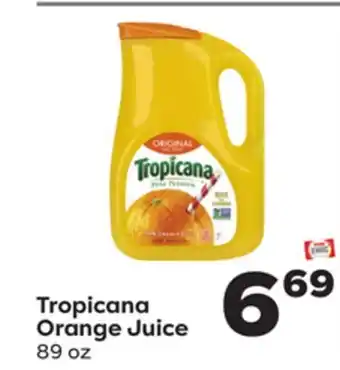 Weis Markets Tropicana orange juice offer