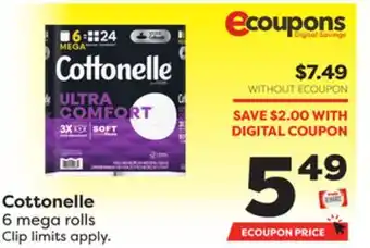 Weis Markets Cottonelle offer