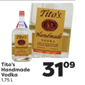Weis Markets Tito's handmade vodka offer
