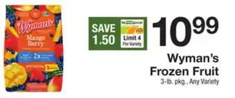 The Fresh Grocer Frozen fruit offer