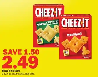 Meijer Cheez-it crackers offer