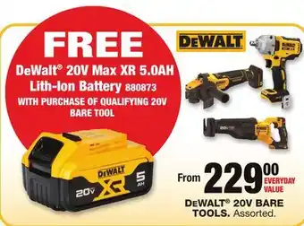 Blain's Farm & Fleet Dewalt 20v bare tools offer