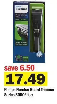 Meijer Philips norelco beard trimmer series 3000 offer