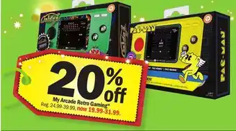 Meijer My arcade retro gaming offer