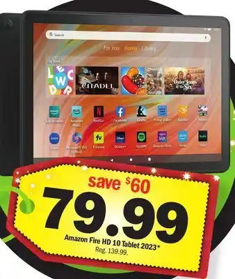 Meijer Amazon fire hd 10 tablet 2023 offer