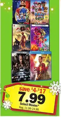 Meijer Select movies offer