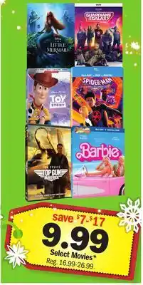 Meijer Select movies offer